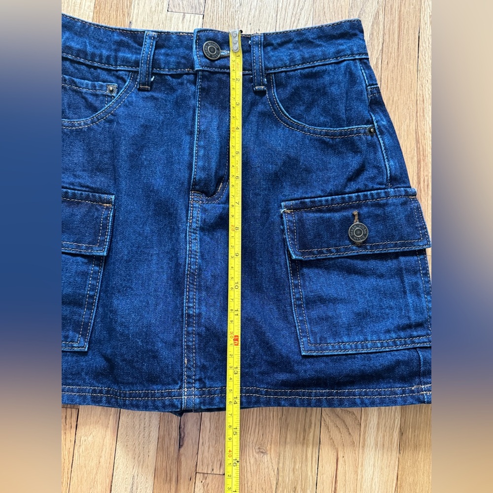 dissh felix cargo skort denim mini skirt - Picture 7 of 10